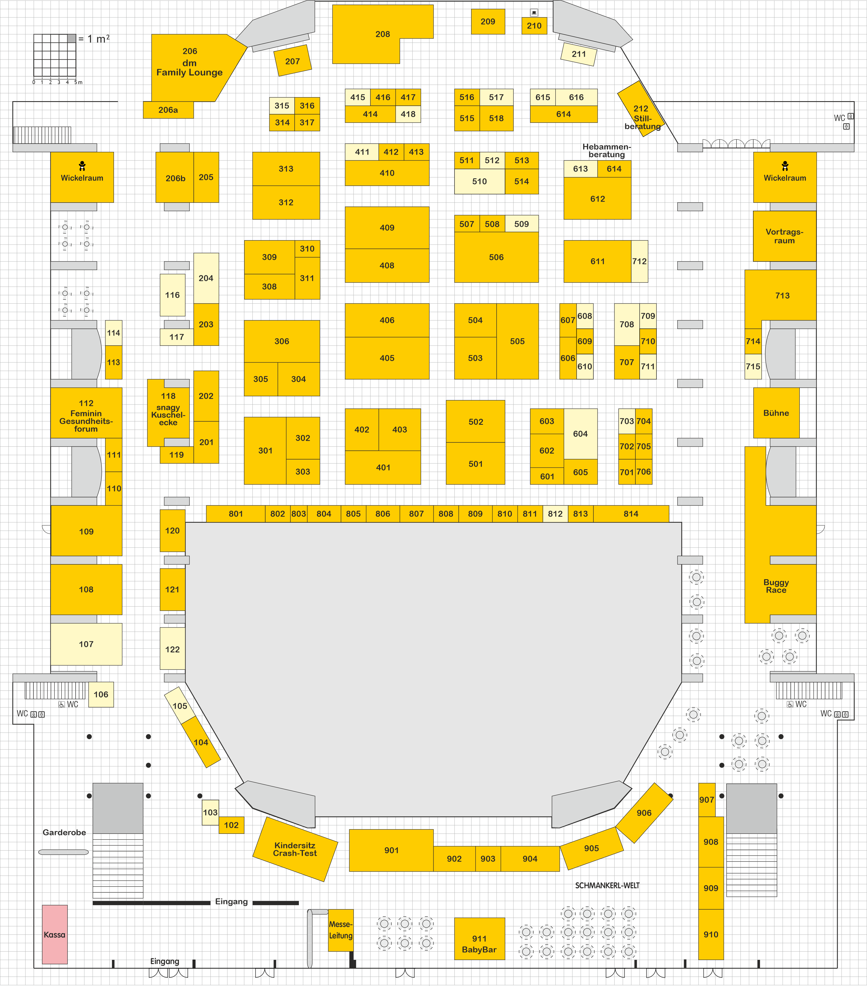 BabyExpo Vienna floor plan