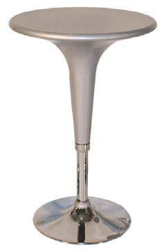 BOMO Stehtisch silber / high table silver